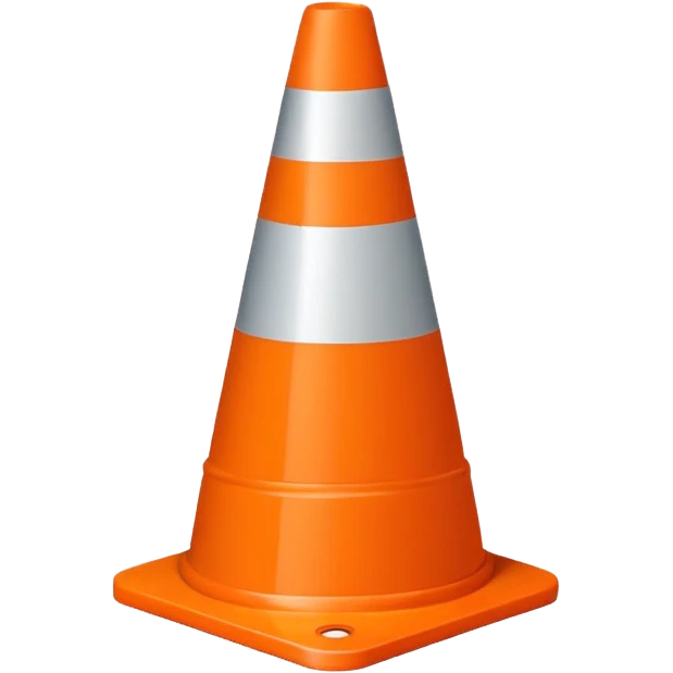 traffic cone emoji