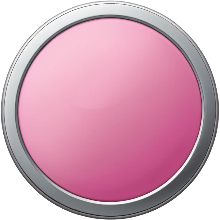 pink coin nothing on it emoji