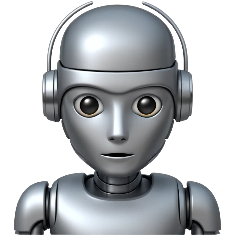 robot thinking emoji