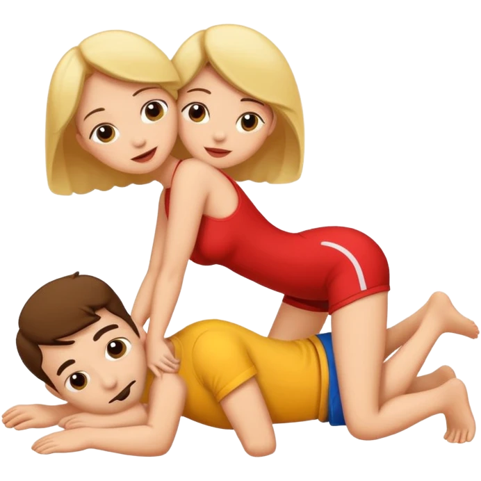 Couple having sex in the doggy style position  emoji
