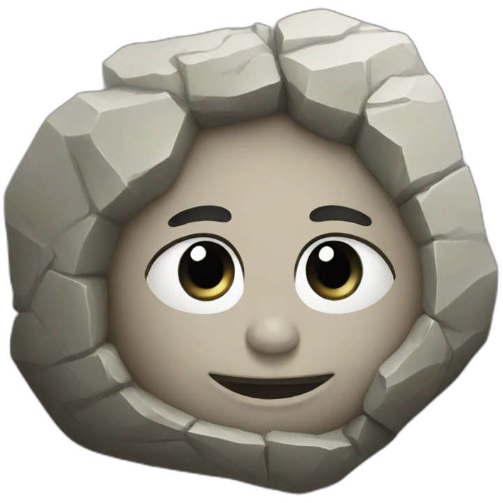 stone emoji