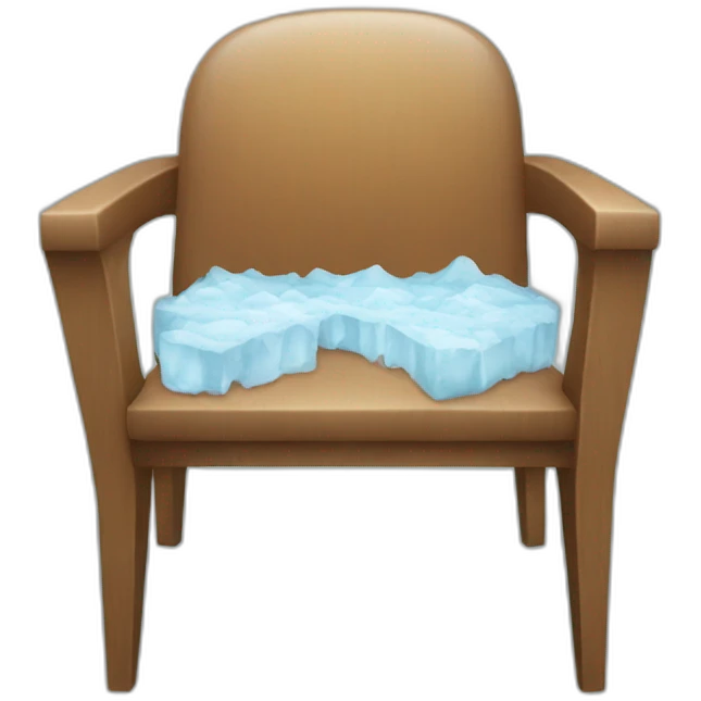 Ice spice as a chair emoji