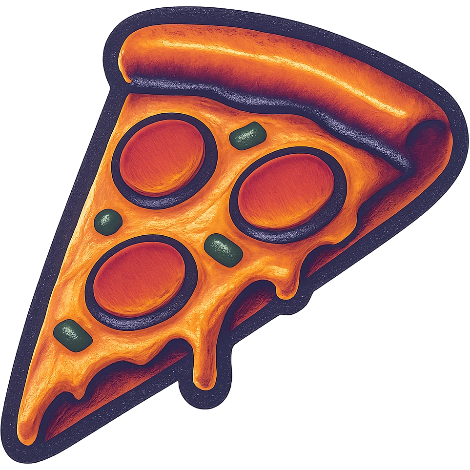 slice of pizza emoji
