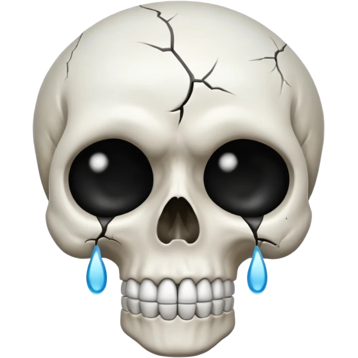 😭+💀 emoji