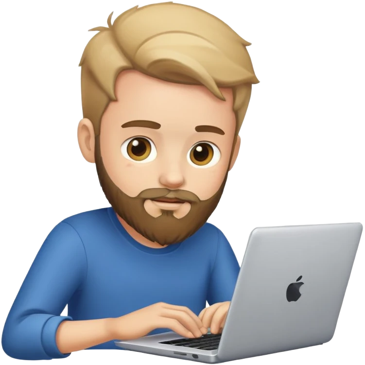 Beard-Boy-with-laptop emoji
