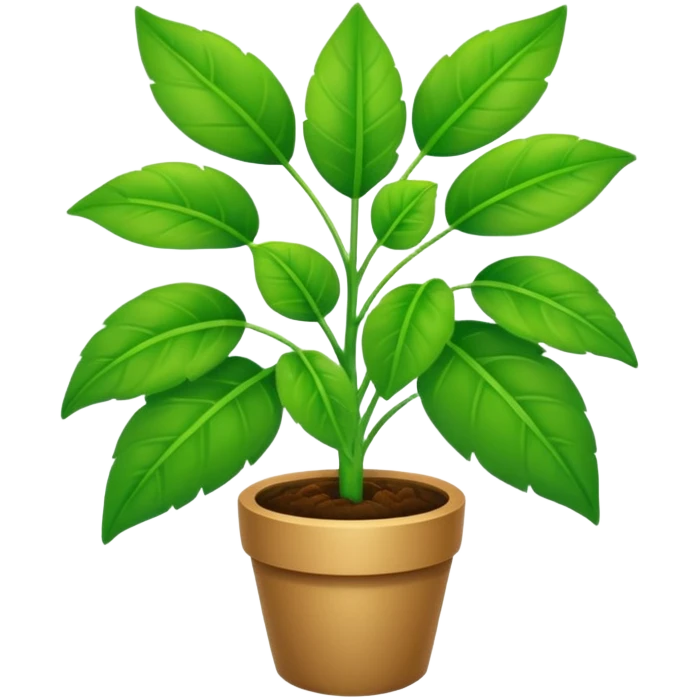plant in the garden emoji