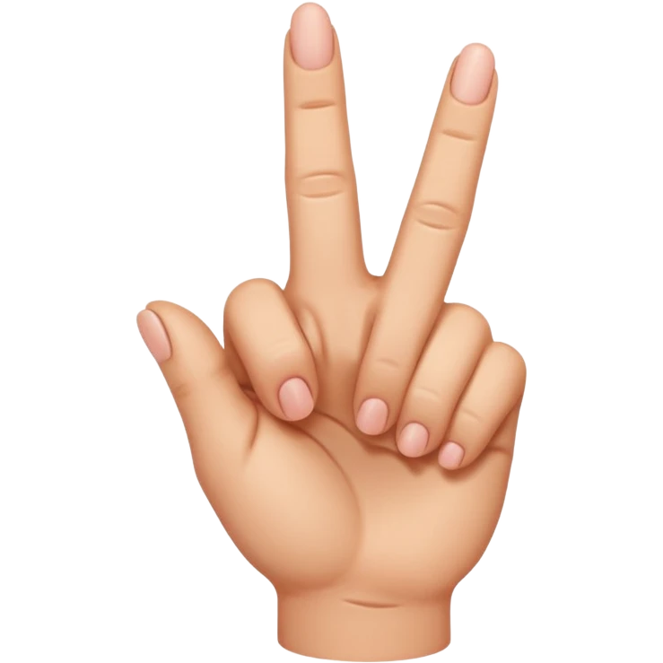 Middle finher down emoji