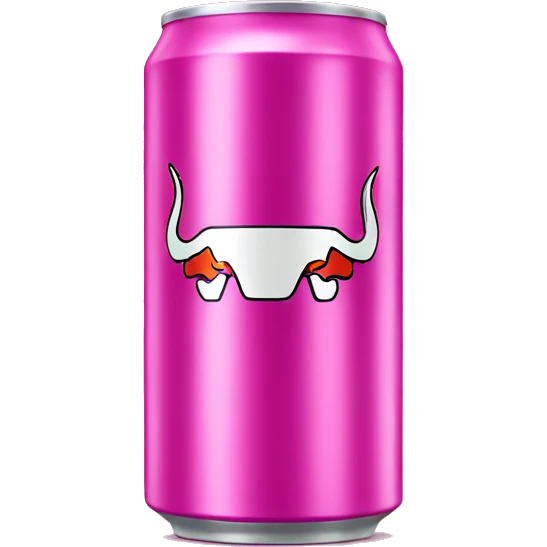 pink redbull can emoji