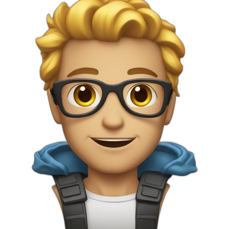 Comic book book emoji