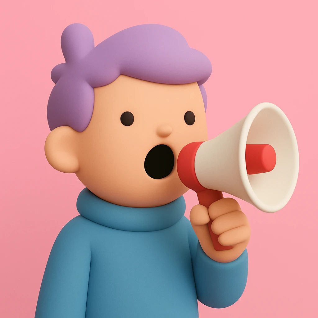 megaphone emoji