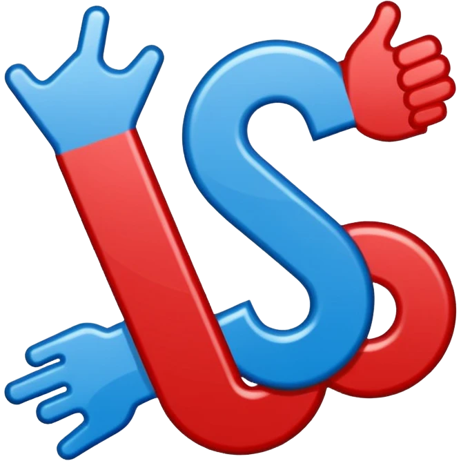 Word “Goal” sign comic style blue (#00A3E0) and red (#F9423A)  emoji