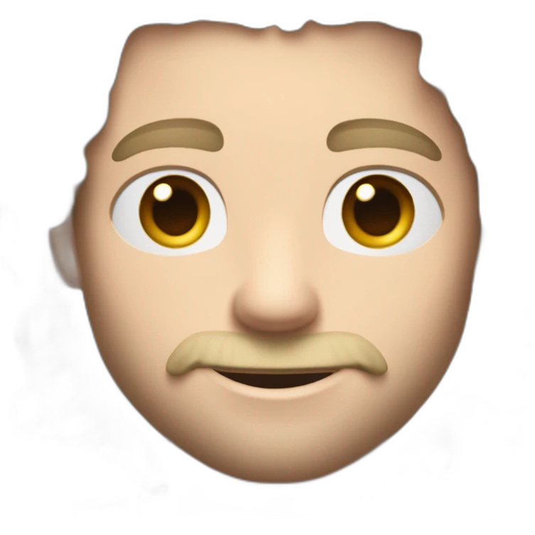 Full height Pale skinned muscular man With Realistic eyes and mouth, light brown hair and stubble In dark gray sleeveless mike, black oversize sports shorts, watch and white sneakers. emoji