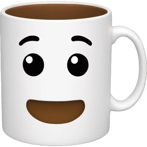 Speaking mug emoji