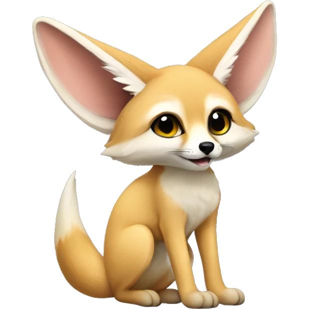 Fennec fox emoji