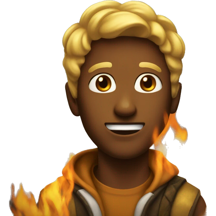 Golden Fire emoji