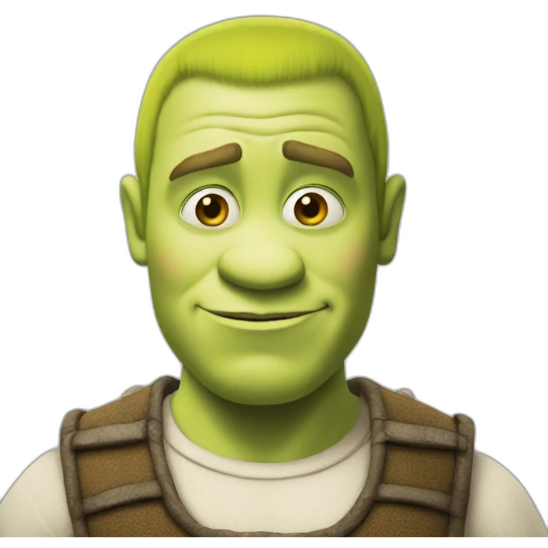 white-shrek emoji