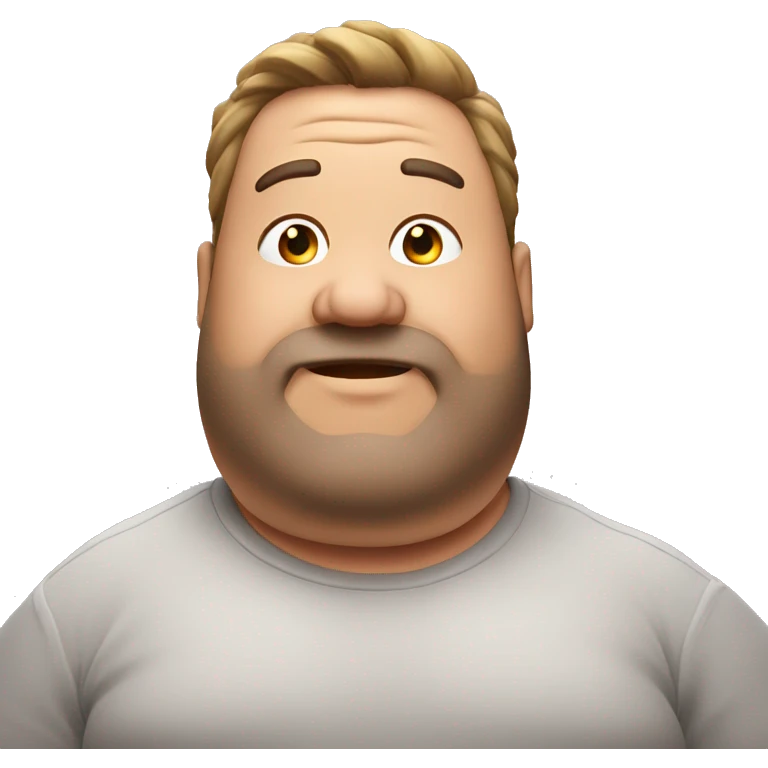 Super Fat man emoji