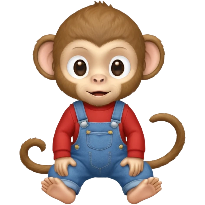 changuito con overol emoji