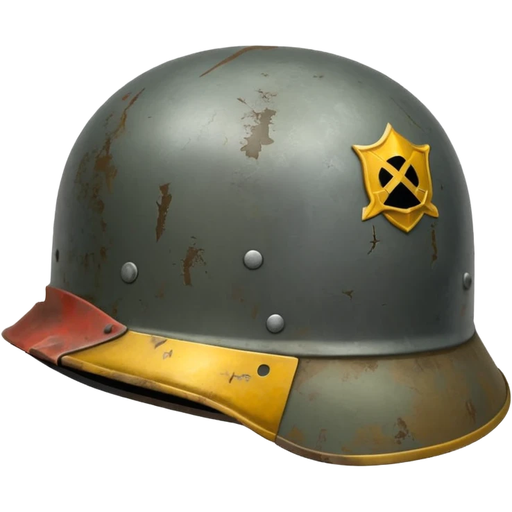 military simple helmet world war times  emoji
