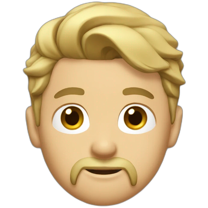 white man with man bun and beard with t shirt emoji