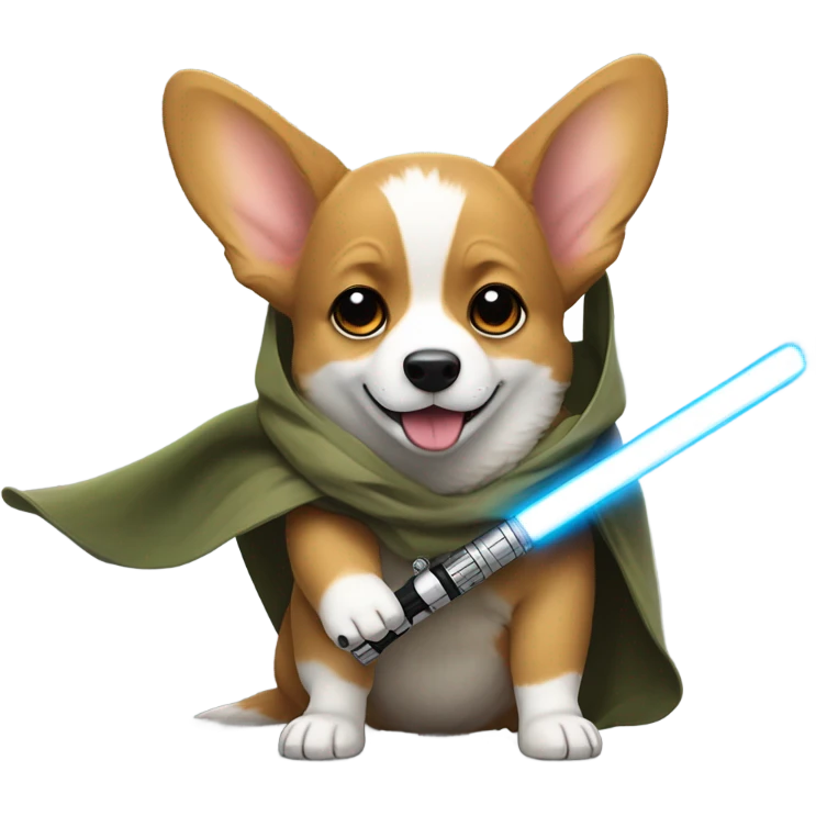Star Wars corgi emoji