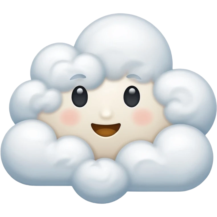faceless cloud emoji
