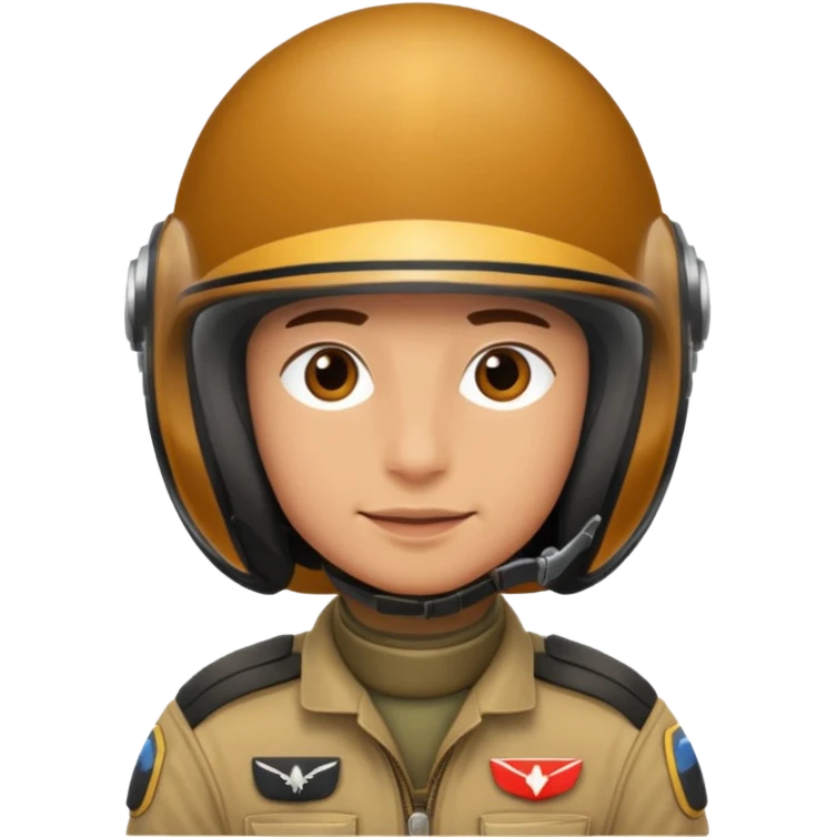 f1 pilot with helmet on emoji