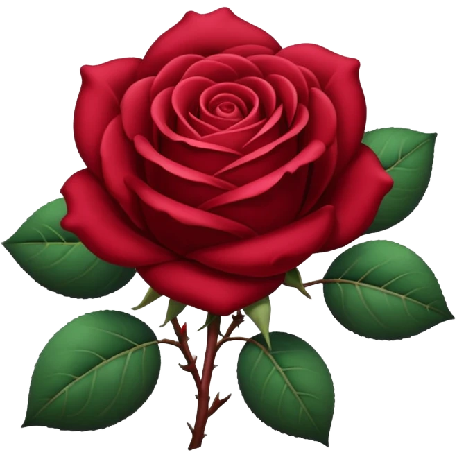 Umbral Rose with galaxy background emoji