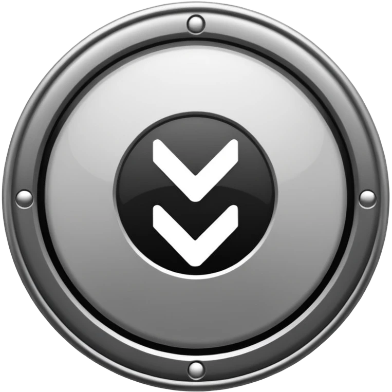 A verification badge  black and white  emoji