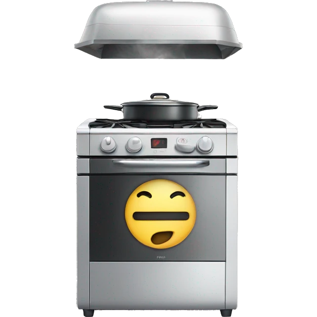 Cooker  with lid emoji