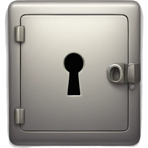 door lock with numbers emoji