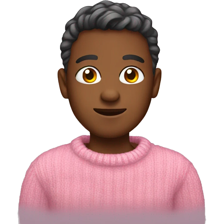 Pink sweater  emoji