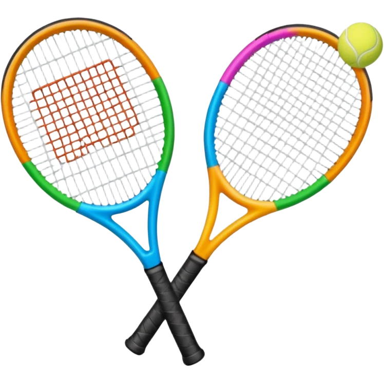 Tennis-Racket with Animals emoji