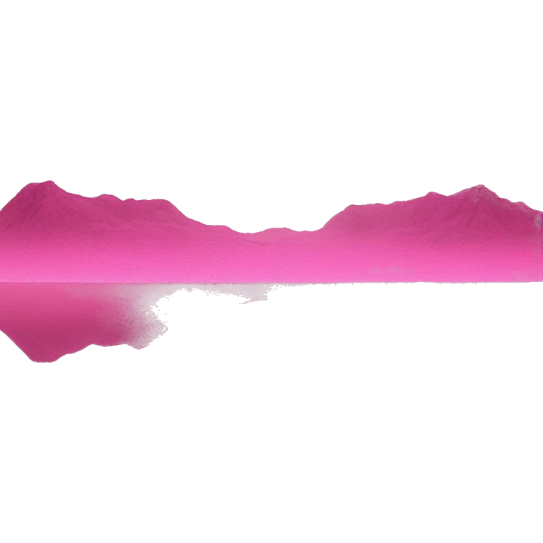 Pink lake emoji