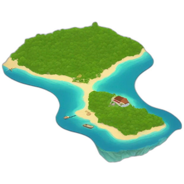 guadeloupe island map emoji