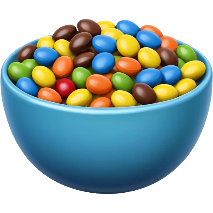 Bowl of M&Ms emoji