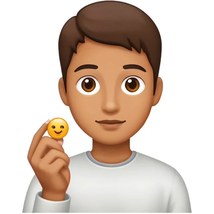 🙂‍↕️🤏🏾 emoji