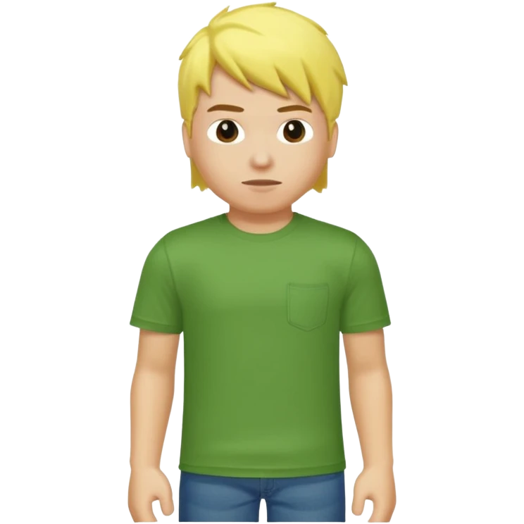 A Roblox noob  emoji