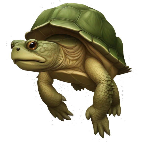 snapping turtle emoji