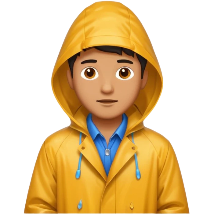Man in the rain emoji