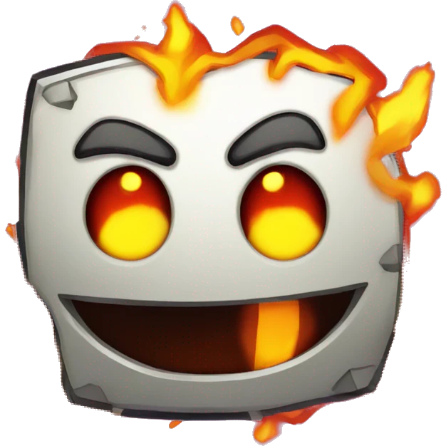 fire in the hole from geometry dash emoji