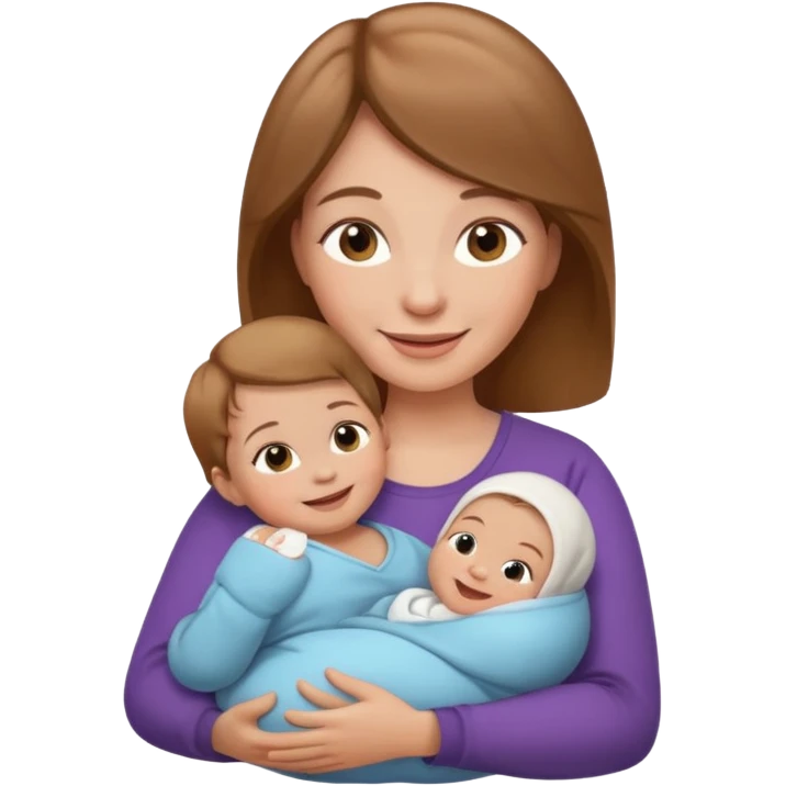 life with baby emoji