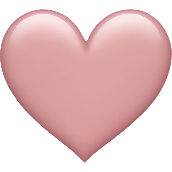 dusty pink heart emoji emoji
