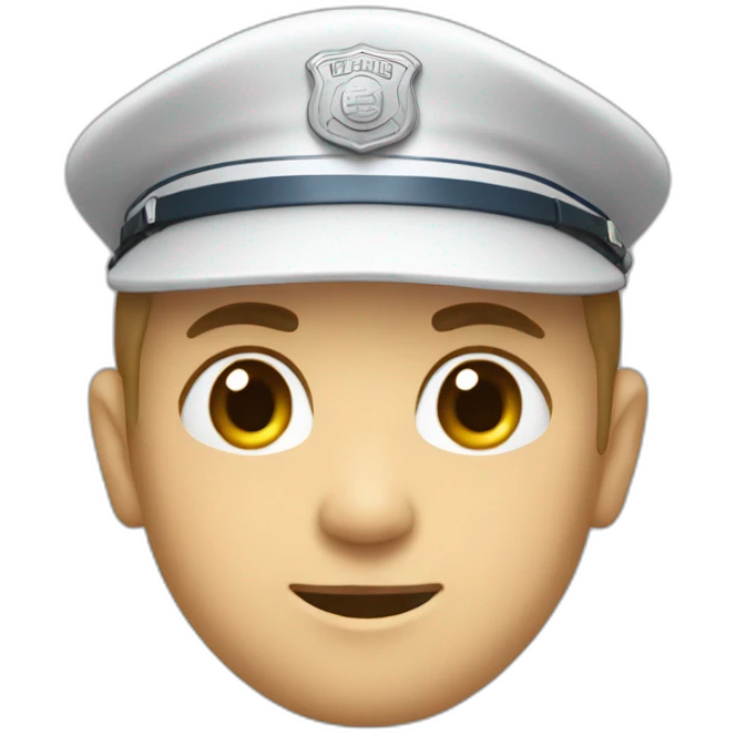Polizist mit Knüppel emoji