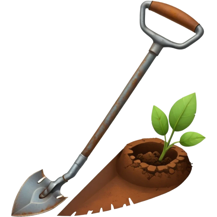 little spade for flower emoji