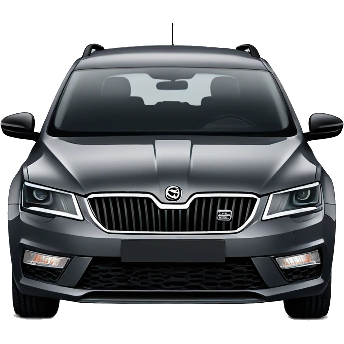 Darkgrey Skoda Octavia RS combi emoji