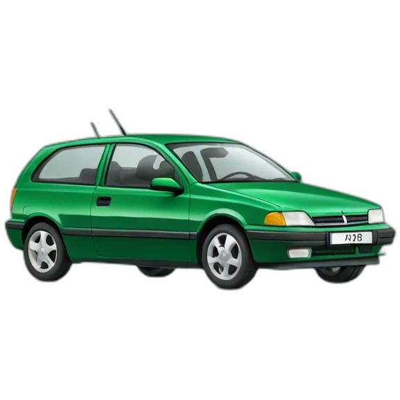 Green 1995 opel astra emoji