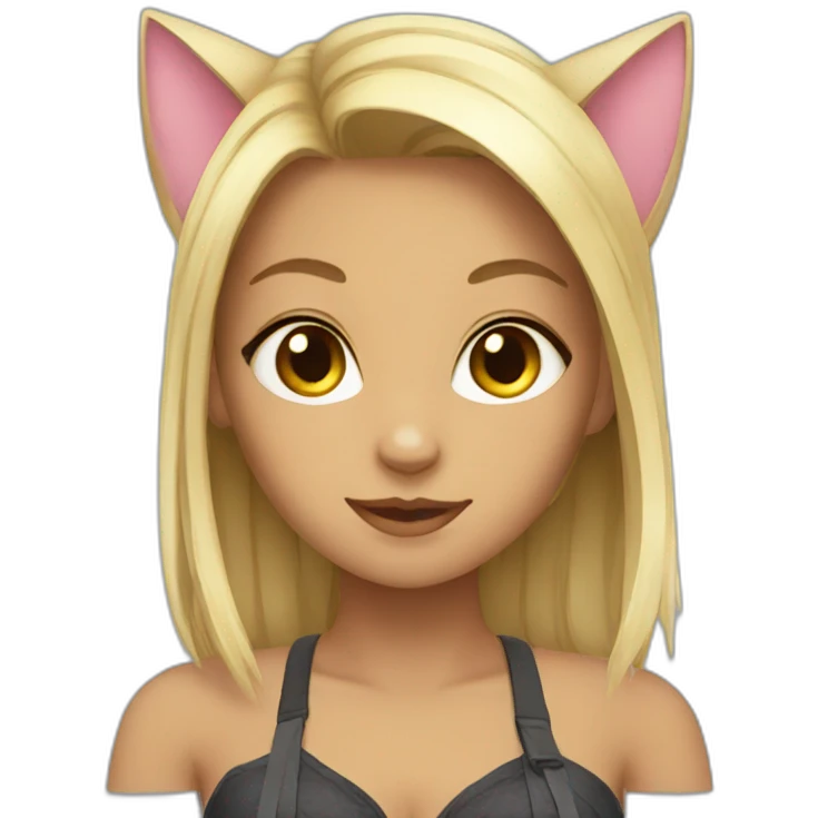 Catgirl emoji