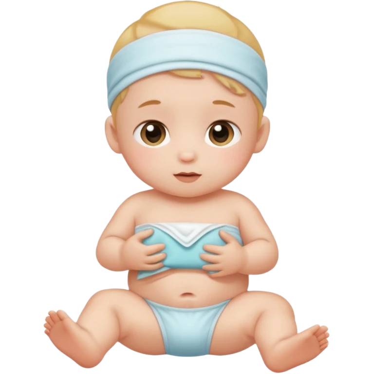 Baby on a plate  emoji