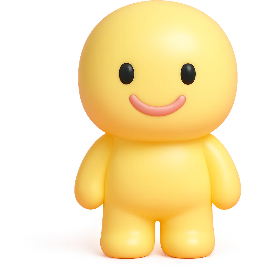 vinyl figure in emoji style emoji